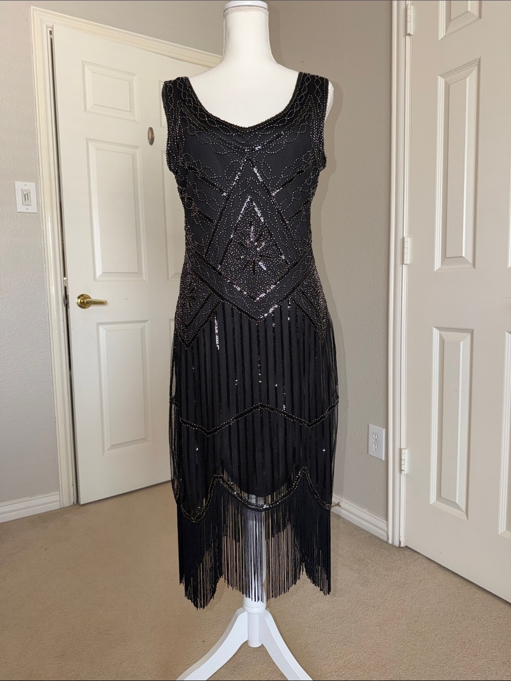 Flapper Dress Roaring 20’s Costume Halloween Christmas